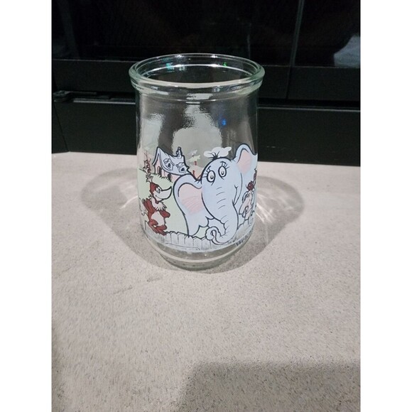 Welch's Vintage Dr Seuss Jelly Jar Horton Hears a Who #2  1997 - Picture 1 of 11